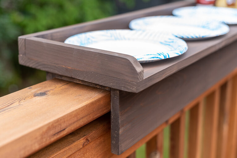 Deck Railing Table Plans