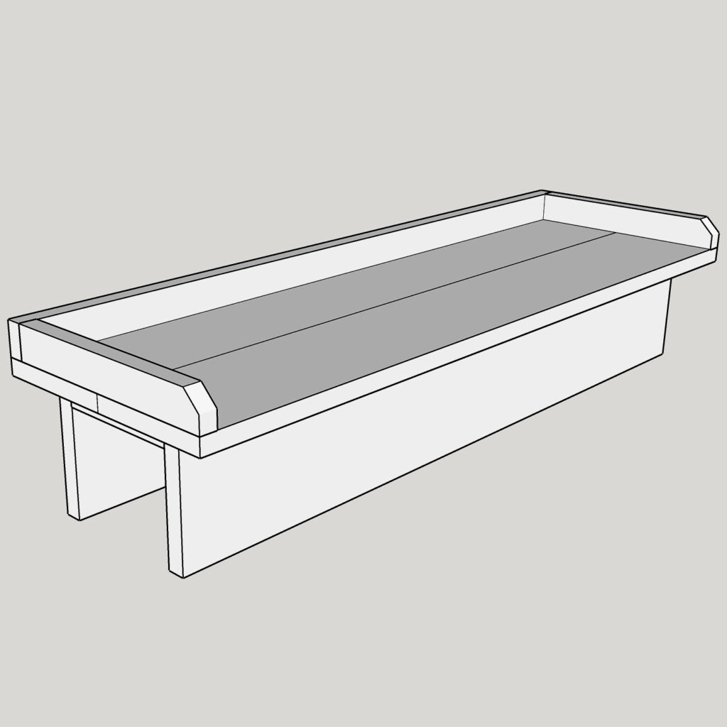 Deck Railing Table Plans