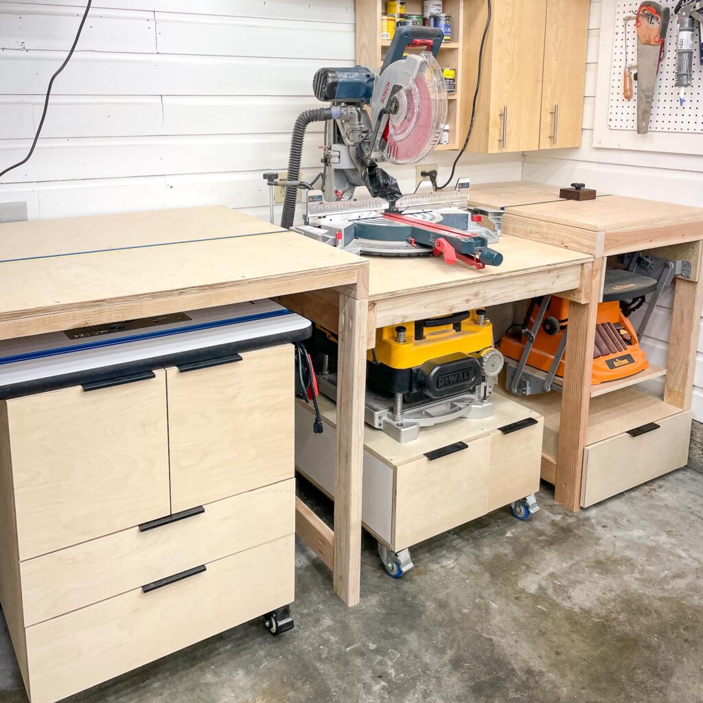 Miter Saw Station Plan Bundle